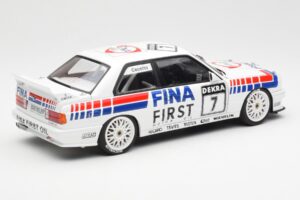BMW M3 E30 #7 Fina J. Cecotto DTM 1992 AUTOart 1:18 89246 Pressofusione — immagine 2 di 7