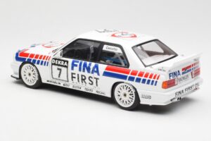 BMW M3 E30 #7 Fina J. Cecotto DTM 1992 AUTOart 1:18 89246 Pressofusione — immagine 6 di 7