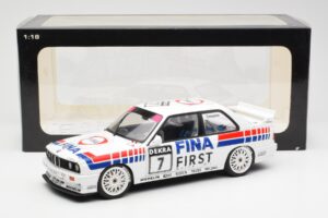 BMW M3 E30 #7 Fina J. Cecotto DTM 1992 AUTOart 1:18 89246 Pressofusione — immagine 7 di 7