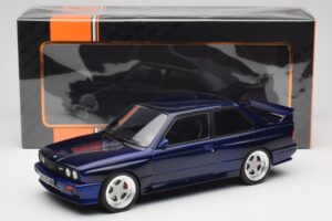 BMW M3 E30 Macau Blue IXO 1:18 18CMC122 Pressofusione — immagine 6 di 6