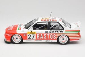 BMW M3 E30 #27 Bigazzi Team S. Soper / A. Hahne 4th Place 24 Hours of Spa 1990 Minichamps 1:18 155902027 Pressofusione — immagine 3 di 6