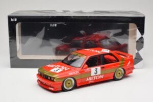 BMW M3 E30 #3 R. Ravaglia Winner Guia Race Macau 1987 Minichamps 1:18 155872003 Pressofusione — immagine 6 di 6