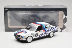 BMW M3 E30 #6 H. Grohs DTM 1987 Minichamps 1:18 155872006 Pressofusione — immagine 6 di 6