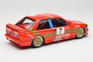 BMW M3 E30 #7 D. Quester 2nd Place Guia Race Macau 1987 Minichamps 1:18 155872007 Pressofusione — immagine 2 di 6