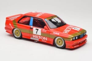 BMW M3 E30 #7 D. Quester 2nd Place Guia Race Macau 1987 Minichamps 1:18 155872007 Pressofusione — immagine 4 di 6