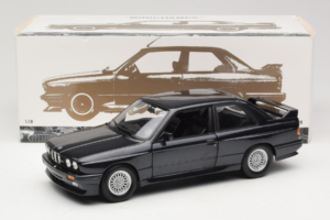 BMW M3 E30 Sport Evolution Blue Metallic Minichamps 1:18 180020308 Pressofusione — immagine 8 di 8