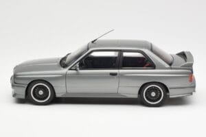 BMW M3 E30 Sport Evolution Cecotto Grigio AUTOart 1:18 70567 Pressofusione — immagine 4 di 8