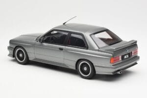 BMW M3 E30 Sport Evolution Cecotto Grigio AUTOart 1:18 70567 Pressofusione — immagine 7 di 8