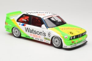 BMW M3 E30 Team Schnitzer #6 E. Pirro Winner Macau Guia Race 1991 Minichamps 1:18 155912006 Pressofusione — immagine 4 di 6
