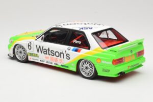 BMW M3 E30 Team Schnitzer #6 E. Pirro Winner Macau Guia Race 1991 Minichamps 1:18 155912006 Pressofusione — immagine 5 di 6