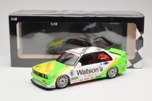BMW M3 E30 Team Schnitzer #6 E. Pirro Winner Macau Guia Race 1991 Minichamps 1:18 155912006 Pressofusione — immagine 6 di 6