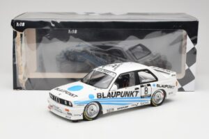 BMW M3 E30 Team Schnitzer #8 O. Manthey DTM 1988 Minichamps 1:18 155882008 Pressofusione — immagine 6 di 6