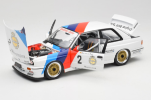 BMW M3 E30 Warsteiner #2 E. van de Poele DTM Champion 1987 Minichamps 1:18 80430396026-O1 Pressofusione — immagine 2 di 9