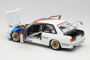 BMW M3 E30 Warsteiner #2 E. van de Poele DTM Champion 1987 Minichamps 1:18 80430396026-O1 Pressofusione — immagine 5 di 9