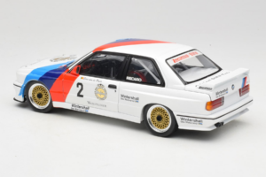BMW M3 E30 Warsteiner #2 E. van de Poele DTM Champion 1987 Minichamps 1:18 80430396026-O1 Pressofusione — immagine 7 di 9