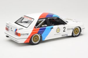BMW M3 E30 Zackspeed #2 E. van de Poele Champion DTM 1987 Minichamps 1:18 155872002 Pressofusione — immagine 2 di 6