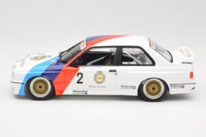 BMW M3 E30 Zackspeed #2 E. van de Poele Champion DTM 1987 Minichamps 1:18 155872002 Pressofusione — immagine 3 di 6