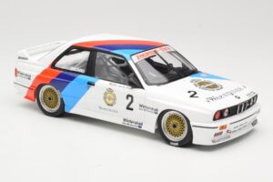 BMW M3 E30 Zackspeed #2 E. van de Poele Champion DTM 1987 Minichamps 1:18 155872002 Pressofusione — immagine 4 di 6