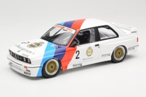BMW M3 E30 Zackspeed #2 E. van de Poele Champion DTM 1987 Minichamps 1:18 155872002 Pressofusione
