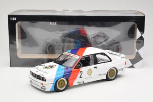 BMW M3 E30 Zackspeed #2 E. van de Poele Champion DTM 1987 Minichamps 1:18 155872002 Pressofusione — immagine 6 di 6