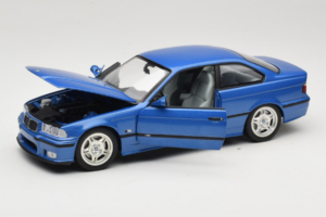 BMW M3 E36 Blue Metallic UT Models 1:18 20467 Pressofusione — immagine 2 di 8