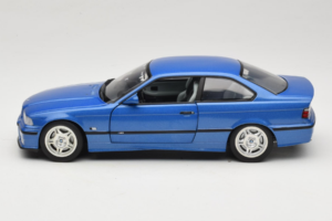 BMW M3 E36 Blue Metallic UT Models 1:18 20467 Pressofusione — immagine 4 di 8