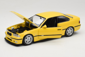 BMW M3 E36 Dakar Yellow UT Models 1:18 180022300 Pressofusione — immagine 2 di 8