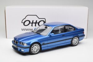 BMW M3 E36 Estoril Blu Otto 1:12 G016 Resina — immagine 6 di 6