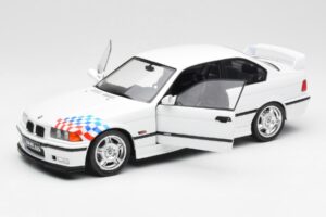 BMW M3 E36 Lightweight Bianco Solido 1:18 S1803903 Pressofusione — immagine 2 di 8