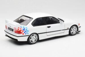 BMW M3 E36 Lightweight Bianco Solido 1:18 S1803903 Pressofusione — immagine 3 di 8