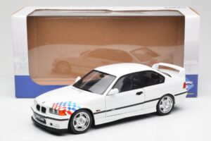 BMW M3 E36 Lightweight Bianco Solido 1:18 S1803903 Pressofusione — immagine 8 di 8