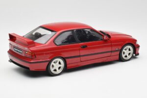 BMW M3 E36 Streetfighter Imola Rosso Solido 1:18 S1803911 Pressofusione — immagine 3 di 8