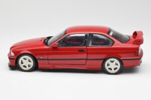 BMW M3 E36 Streetfighter Imola Rosso Solido 1:18 S1803911 Pressofusione — immagine 4 di 8