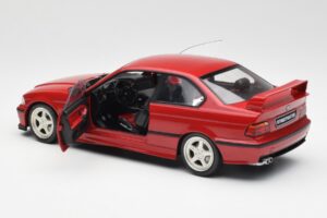 BMW M3 E36 Streetfighter Imola Rosso Solido 1:18 S1803911 Pressofusione — immagine 5 di 8