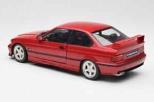 BMW M3 E36 Streetfighter Imola Rosso Solido 1:18 S1803911 Pressofusione — immagine 7 di 8