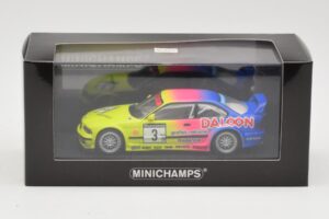 BMW M3 E36 GTR #3 K. Nissen DTM Zolder 1993 Minichamps 1:43 430932381 Pressofusione — immagine 4 di 4