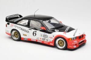 BMW M3 E36 GTR #0 B. Auberlen / M. Simo / P. Cunningham Daytona 24 Hours 1998 UT Models 1:18 39816 Pressofusione — immagine 6 di 8