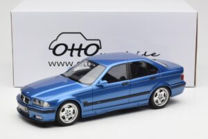 BMW M3 E36 Berlina Blu Otto 1:18 OT1082 Resina — immagine 6 di 6