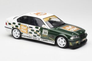 BMW M3 E36 Strafo Tic Tac Bianco Solido 1:18 S1803906 Pressofusione — immagine 6 di 8