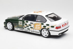 BMW M3 E36 Strafo Tic Tac Bianco Solido 1:18 S1803906 Pressofusione — immagine 7 di 8