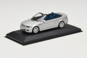 BMW M3 E46 Cabriolet Argento Minichamps 1:43 80420024430-R1 Pressofusione — immagine 2 di 5