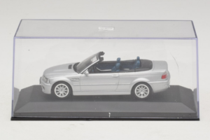 BMW M3 E46 Cabriolet Argento Minichamps 1:43 80420024430-R1 Pressofusione — immagine 5 di 5