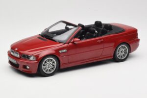 BMW M3 E46 Cabriolet Rosso Kyosho 1:18 08505R Pressofusione