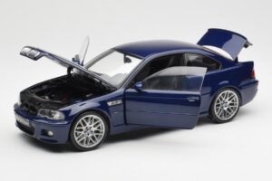 BMW M3 E46 Blu Kyosho 1:18 08503BL Pressofusione — immagine 2 di 8