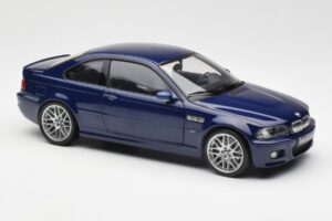 BMW M3 E46 Blu Kyosho 1:18 08503BL Pressofusione — immagine 6 di 8