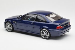 BMW M3 E46 Blu Kyosho 1:18 08503BL Pressofusione — immagine 7 di 8
