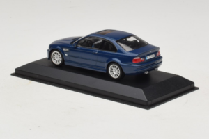 BMW M3 E46 Blu Minichamps 1:43 BMW014 Pressofusione — immagine 3 di 4