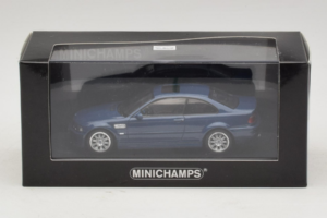 BMW M3 E46 Blu Minichamps 1:43 BMW014 Pressofusione — immagine 4 di 4