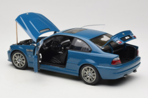 BMW M3 E46 Laguna Seca Blue AUTOart 1:18 70544 Pressofusione — immagine 5 di 8