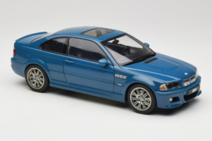 BMW M3 E46 Laguna Seca Blue AUTOart 1:18 70544 Pressofusione — immagine 6 di 8